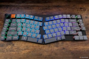 This Low Profile Angled Keyboard Has a Learning Curve