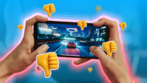 โทรศัพท์มือถือ, พลังงานสูง, เกมมือถือ, คุณภาพต่ำ