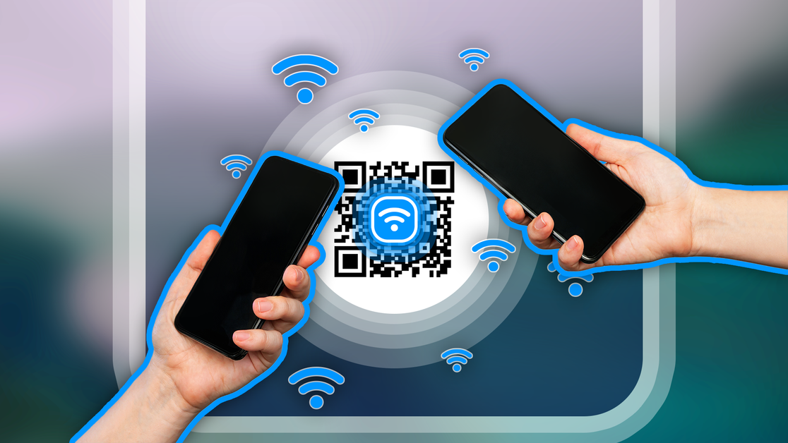 แชร์ฮอทสปอต Android, QR Code