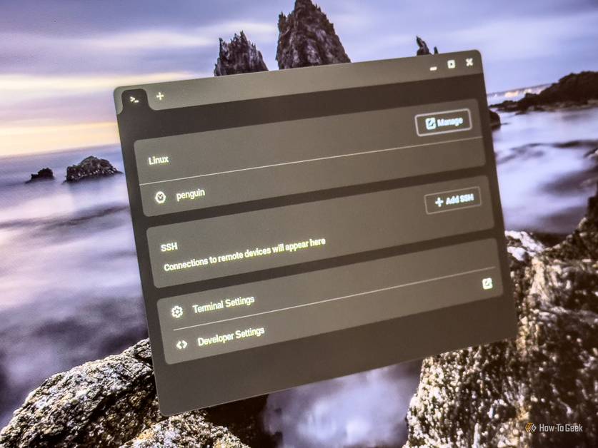 ติดตั้ง ใช้งาน แอป Linux Chromebook