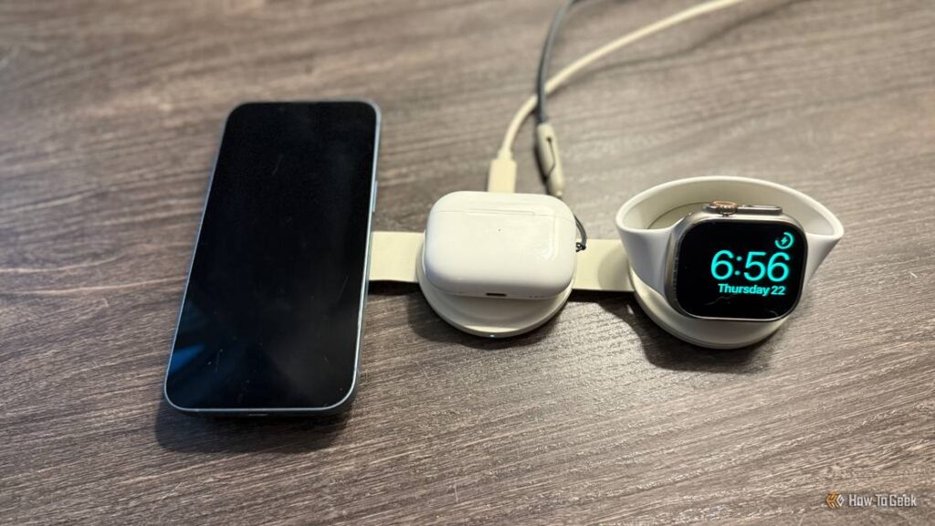 ชาร์จไฟแอปเปิล 3-in-1, เดินทาง, ครบทุกความต้องการ