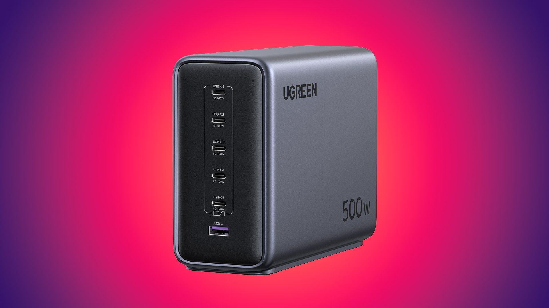 ชาร์จ UGREEN 500W