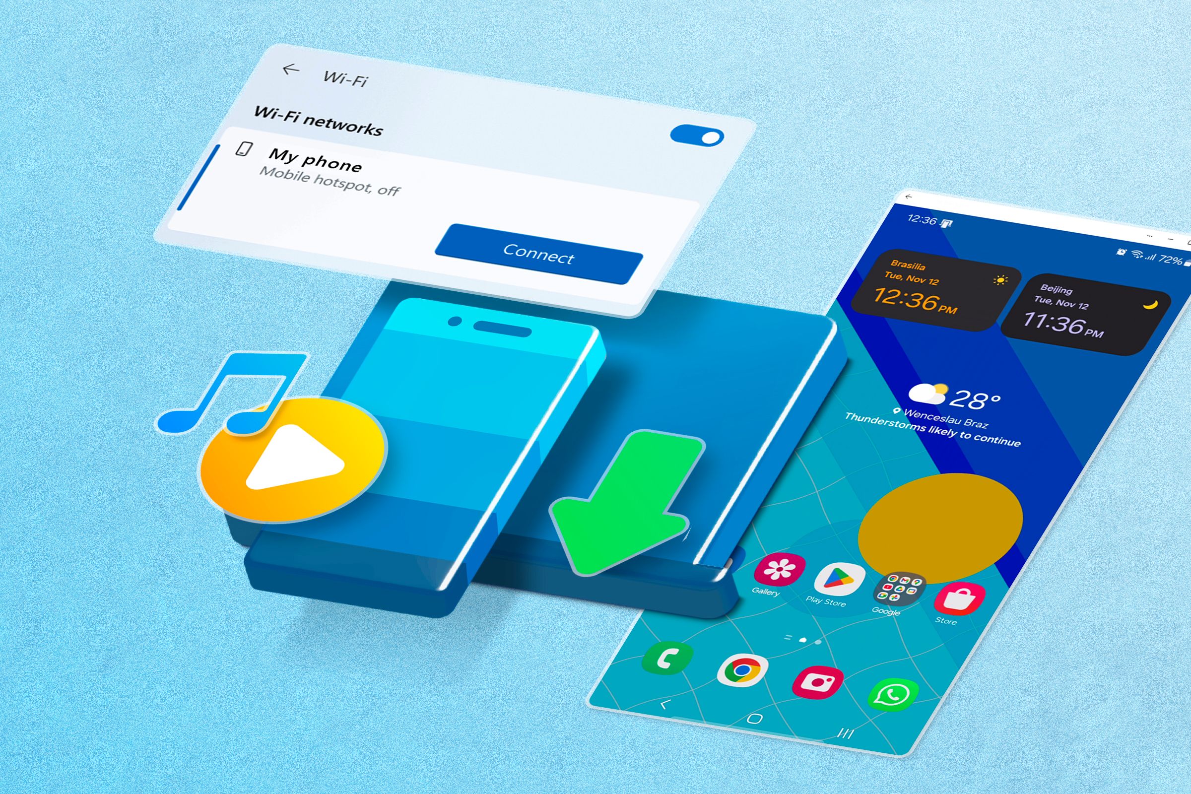 Microsoft, แอป Android, ล็อคคอมพิวเตอร์, ระยะไกล