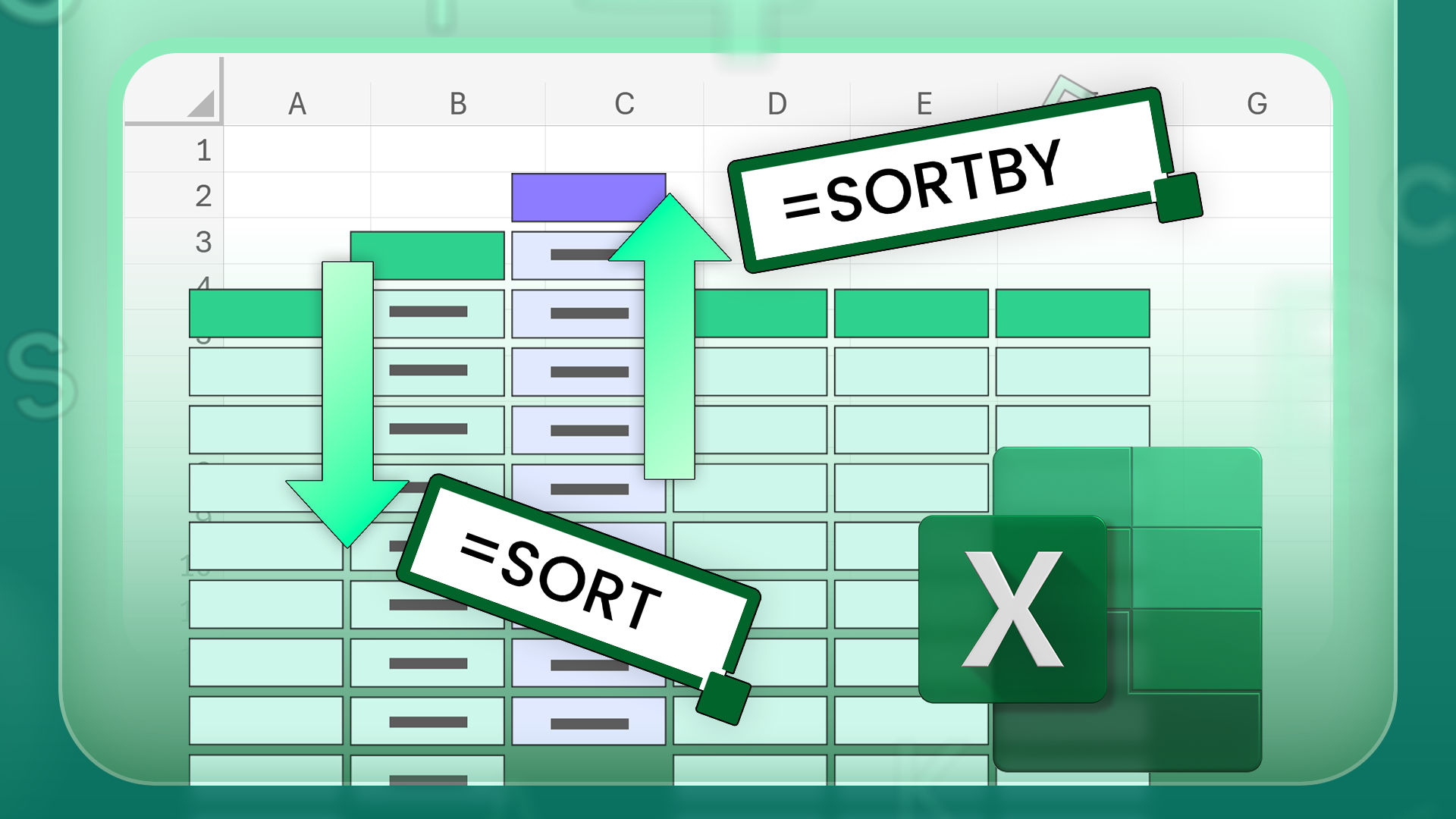 SORT, SORTBY, Microsoft Excel, เปรียบเทียบ, การใช้งาน