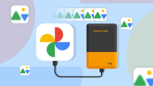 แบ็คอัพ Google Photos, ฮาร์ดไดรฟ์
