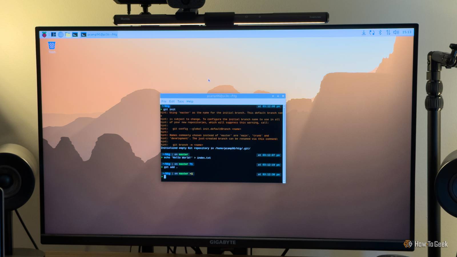โปรเจกต์สุดสัปดาห์, ปรับแต่ง, Raspberry Pi, ระบบปฏิบัติการ, คำสั่ง